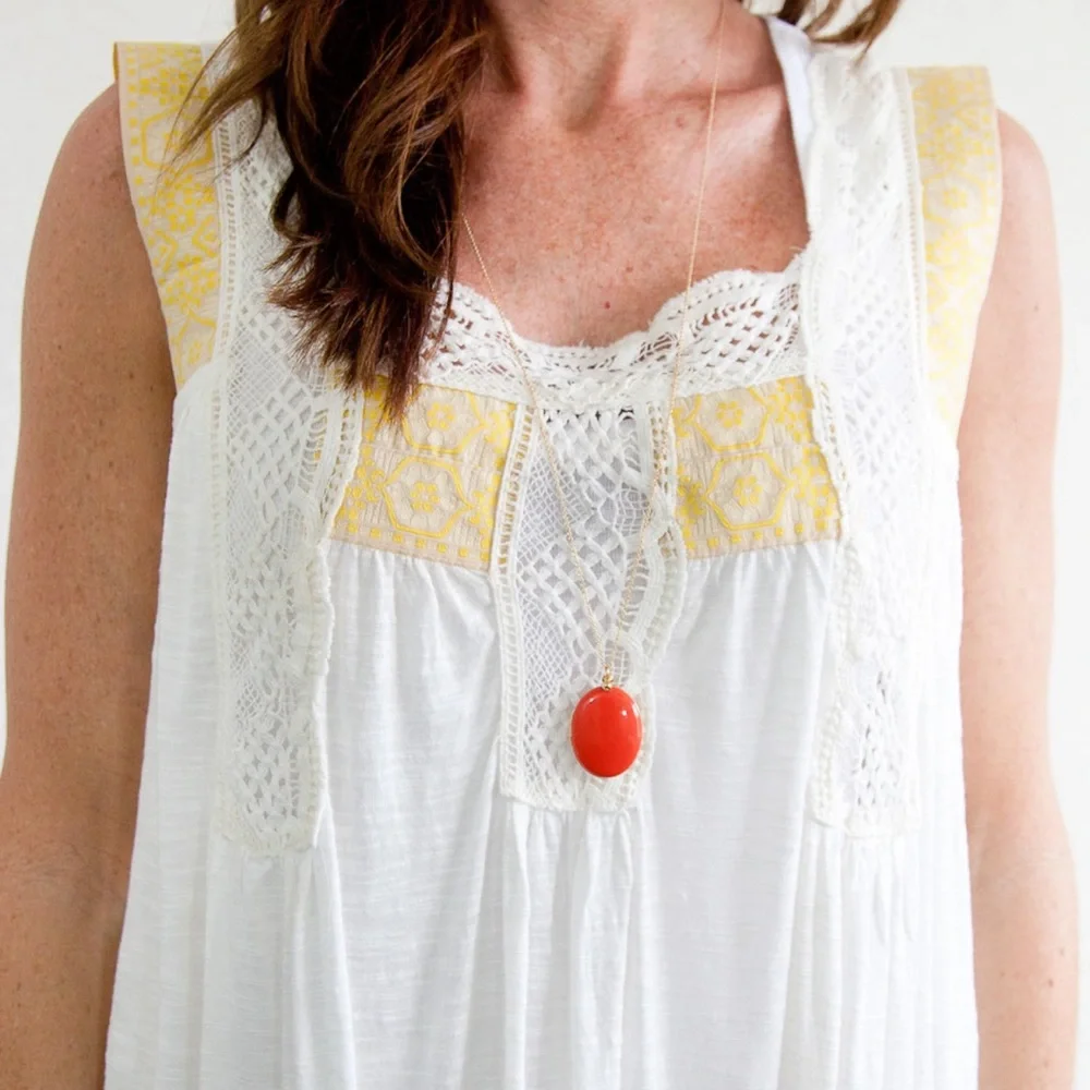 FREE PEOPLE boho ribbon peasant tank top, M.